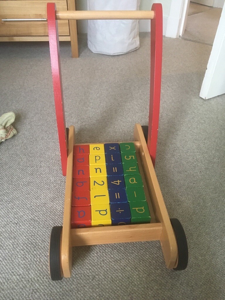 john lewis wooden baby walker
